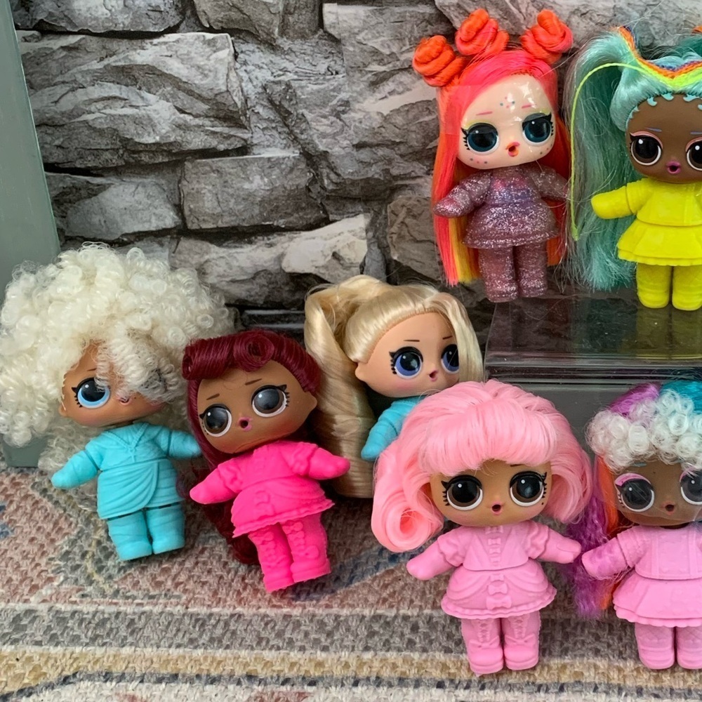 2018 Full Set 10 LOL Surprise Doll Makeover #Hairgoal Series Ultra Rare Complete - Picture 4 of 13